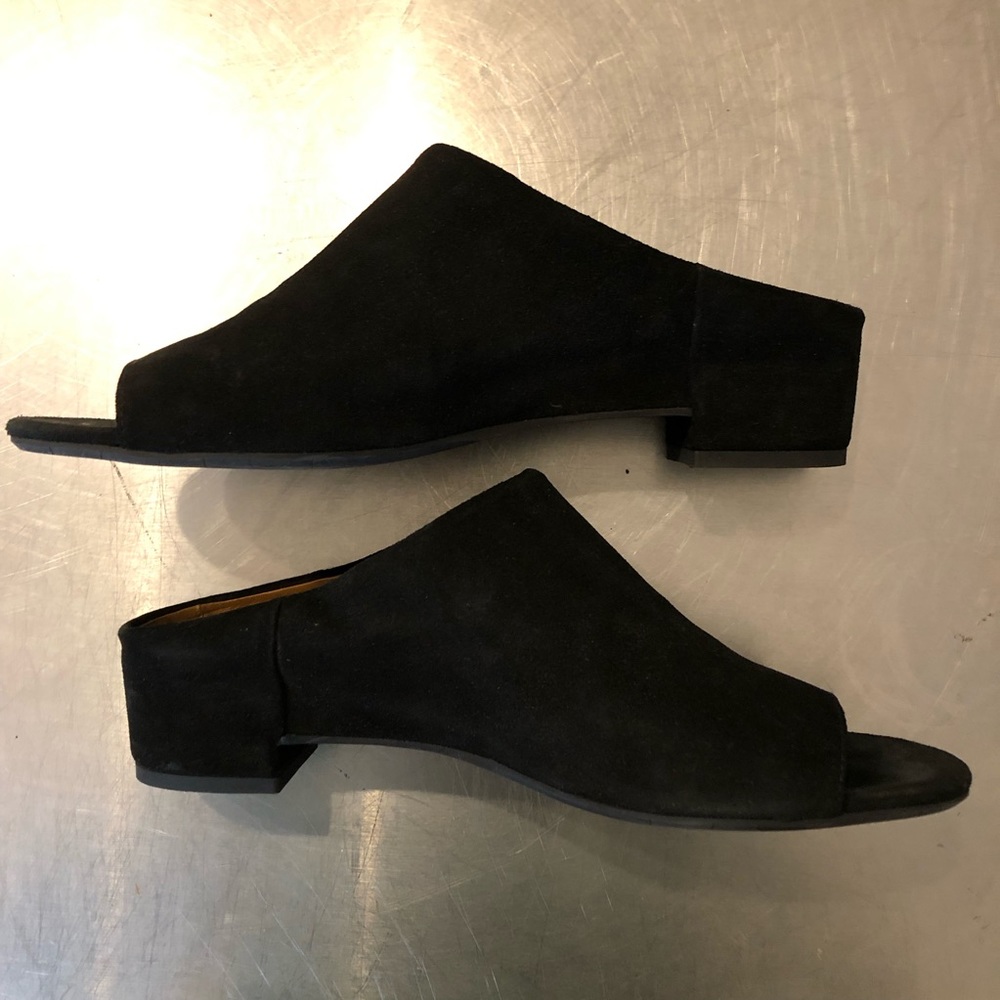Aquatalia Adriana Suede Mule Sandal